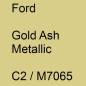 Preview: Ford, Gold Ash Metallic, C2 / M7065.